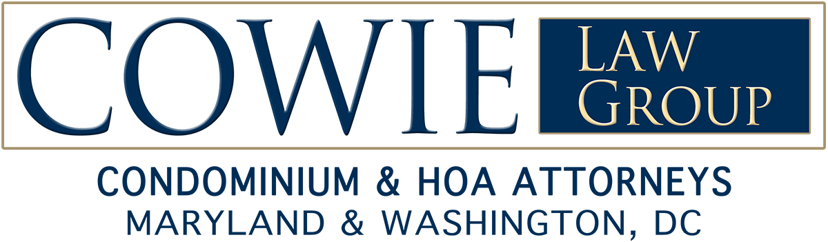 Developer Transition- Maryland Condominium and HOA Law - by Nicholas D. Cowie of Cowie Law Group, Maryland Condominium Attorneys and Maryland HOA Attorneys and Washington DC condominium attorneys 